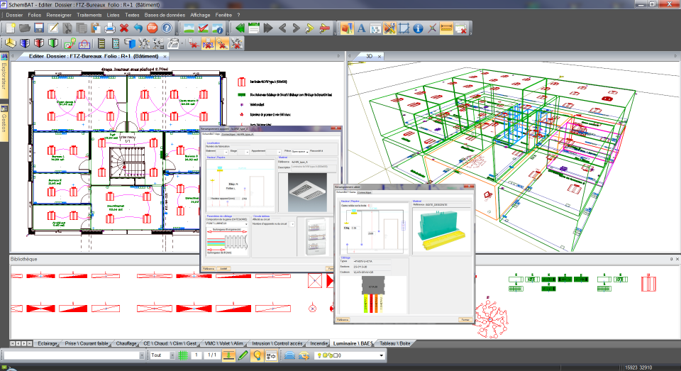 Logiciel schema electrique batiment gratuit