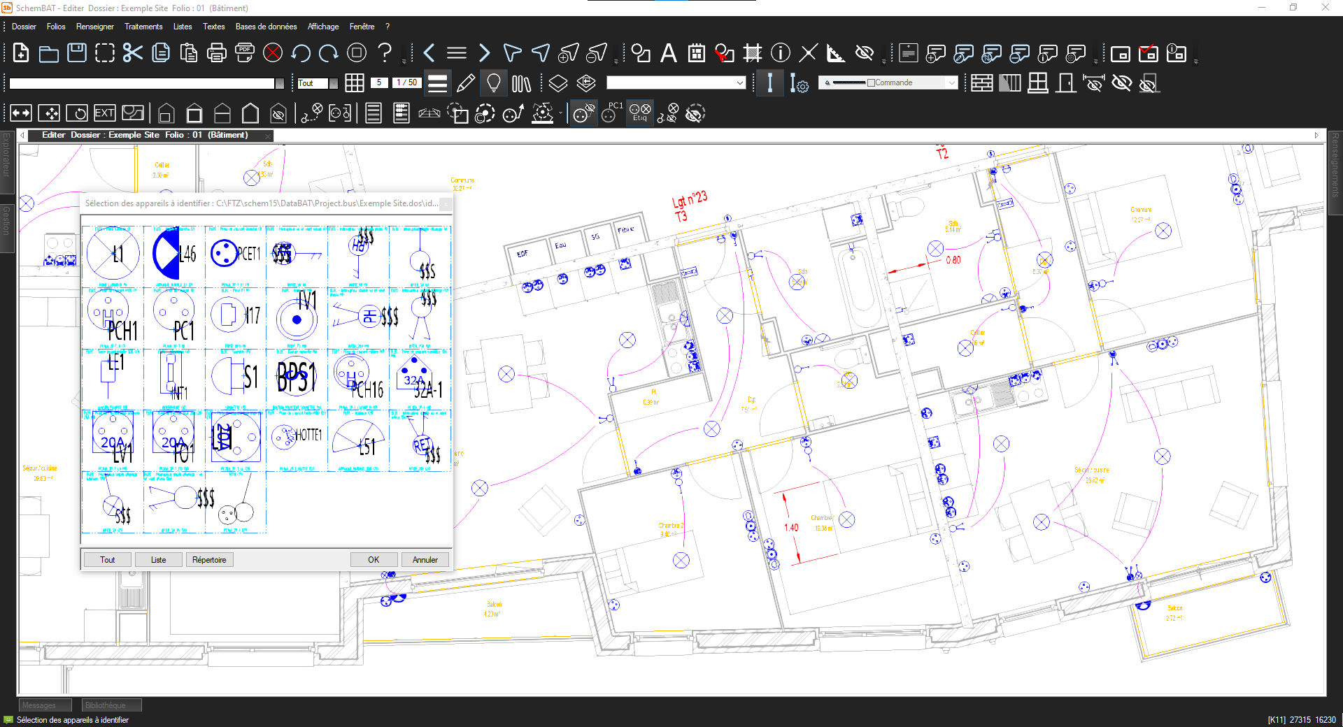 SchemBAT | Layout and identification