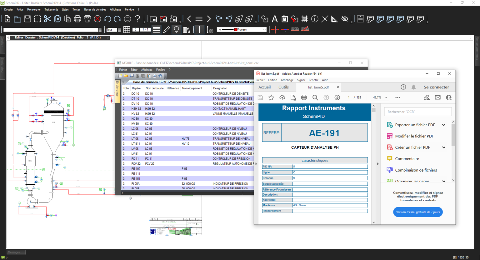 SchemPID: CAD software for PID diagrams Piping and instrumentation
