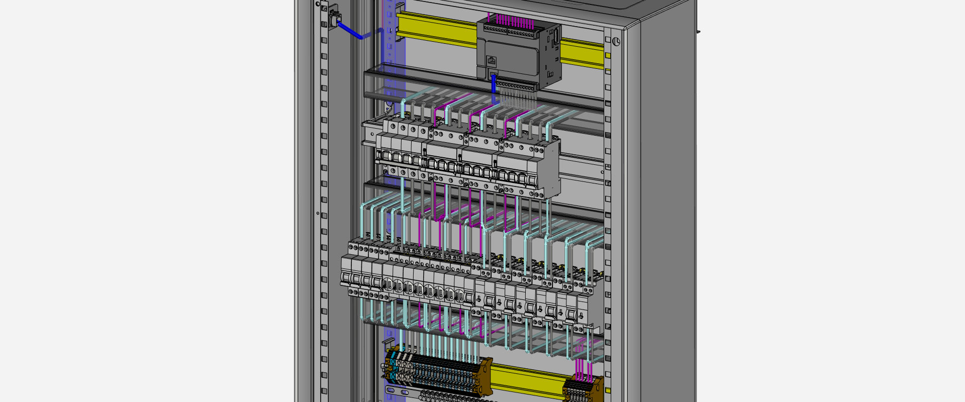 Automating electrical cabinet design