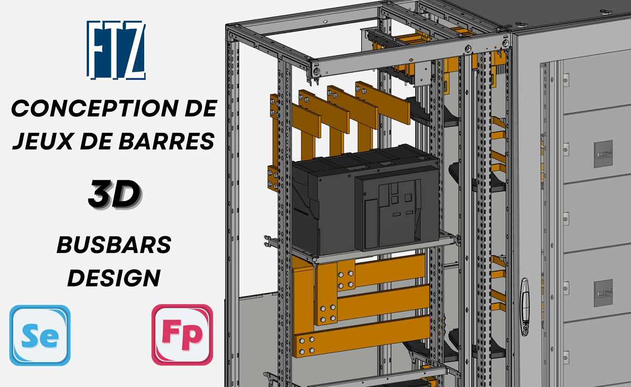 Lire la suite à propos de l’article Simplifier la conception des jeux de barres avec le logiciel FTZ-Panel 3D