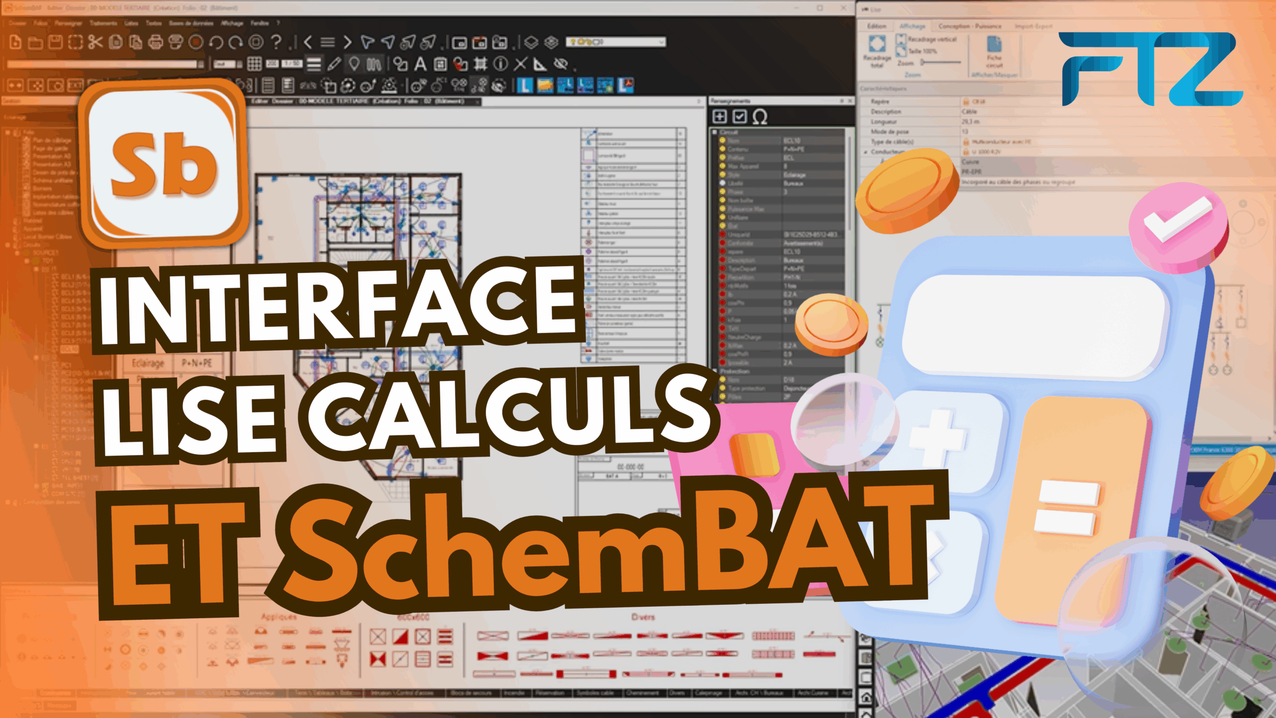LISE Calculs & SchemBAT interface