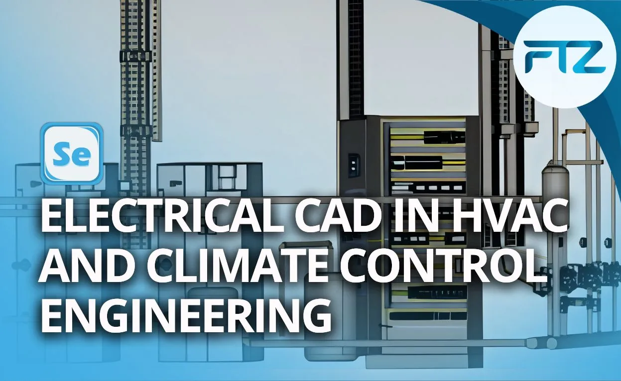 Electrical CAD in HVAC and climate control engineering