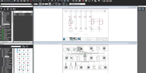 gestion borniers schéma électrique 1